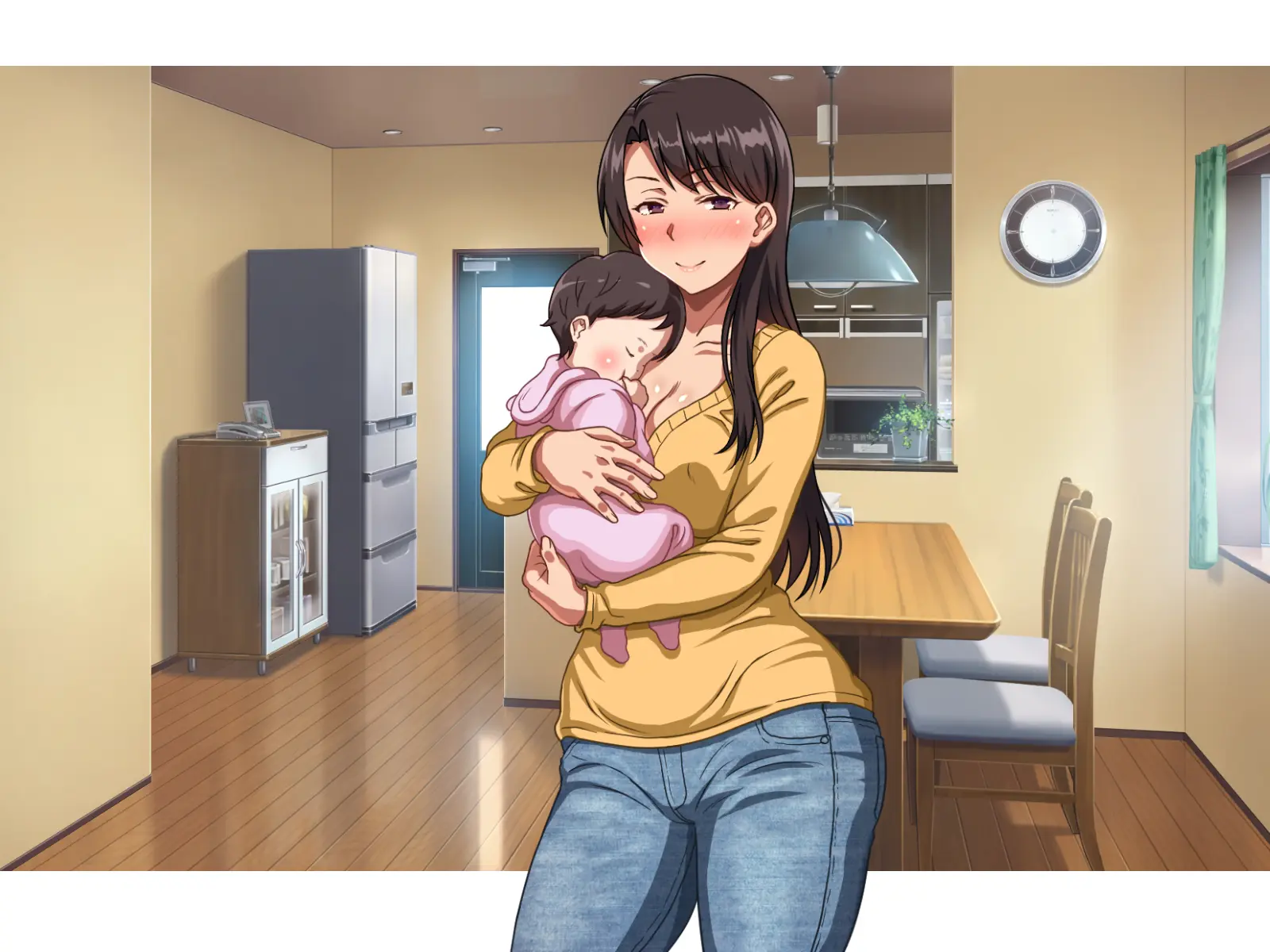 Single Mother No Oba-San To No Icha Love Junyuu Koubi Wa Mechakucha Kimochi Ii. | 싱글 마더 이모랑 같이하는 애정듬뿍 수유교미는 엉망진창 기분 좋아.